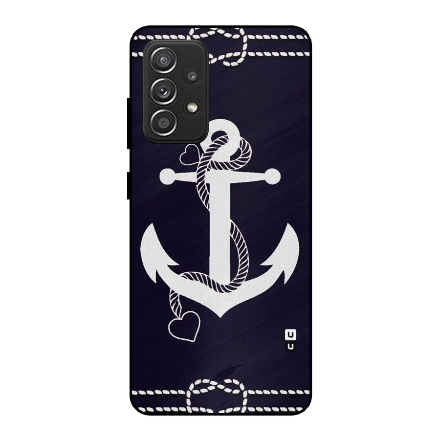 Sail Anchor Metal Back Case for Galaxy A52s 5G