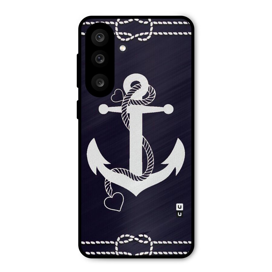 Sail Anchor Metal Back Case for Galaxy F56