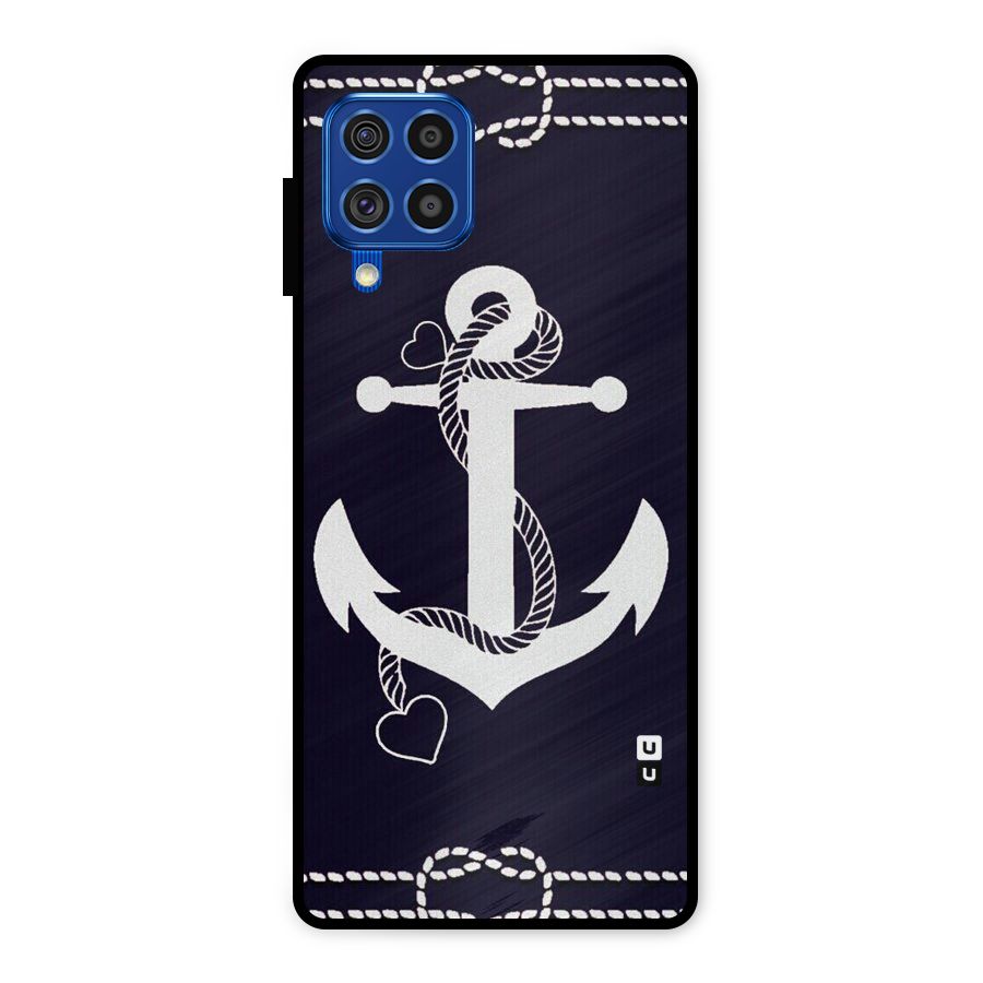 Sail Anchor Metal Back Case for Galaxy F62