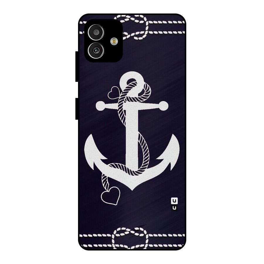 Sail Anchor Metal Back Case for Galaxy M13 5G