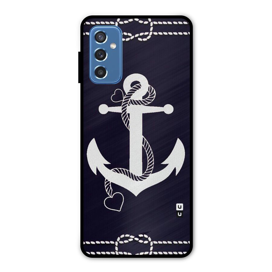 Sail Anchor Metal Back Case for Galaxy M52 5G