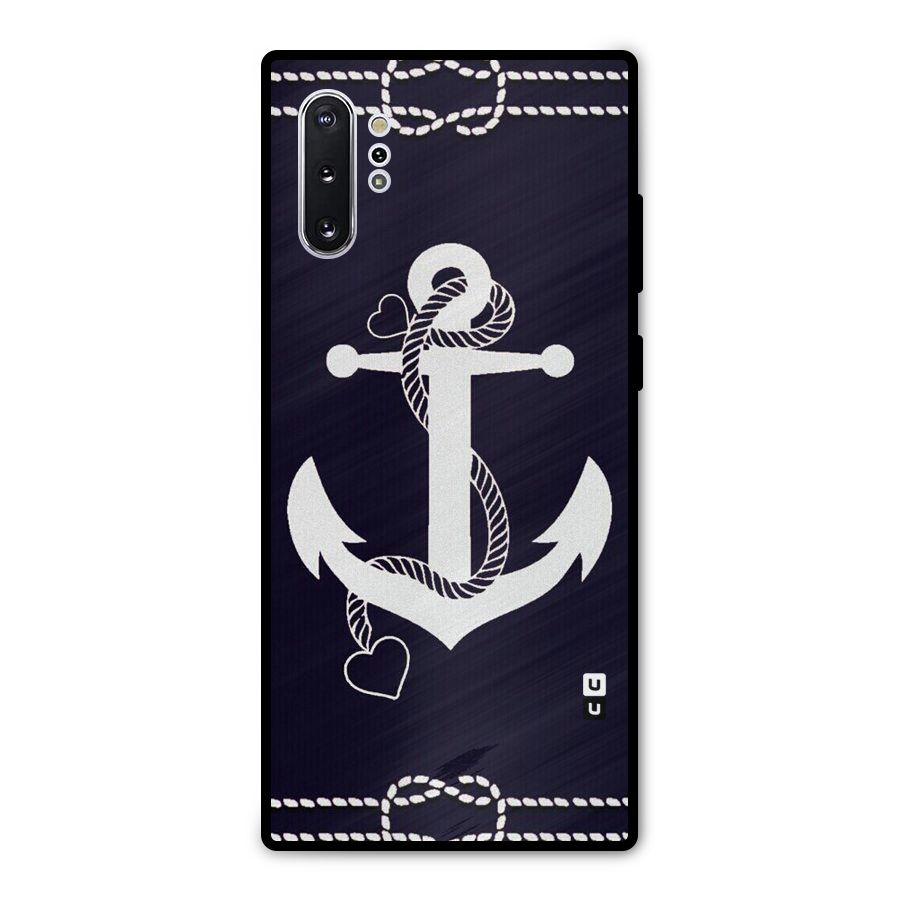 Sail Anchor Metal Back Case for Galaxy Note 10 Plus