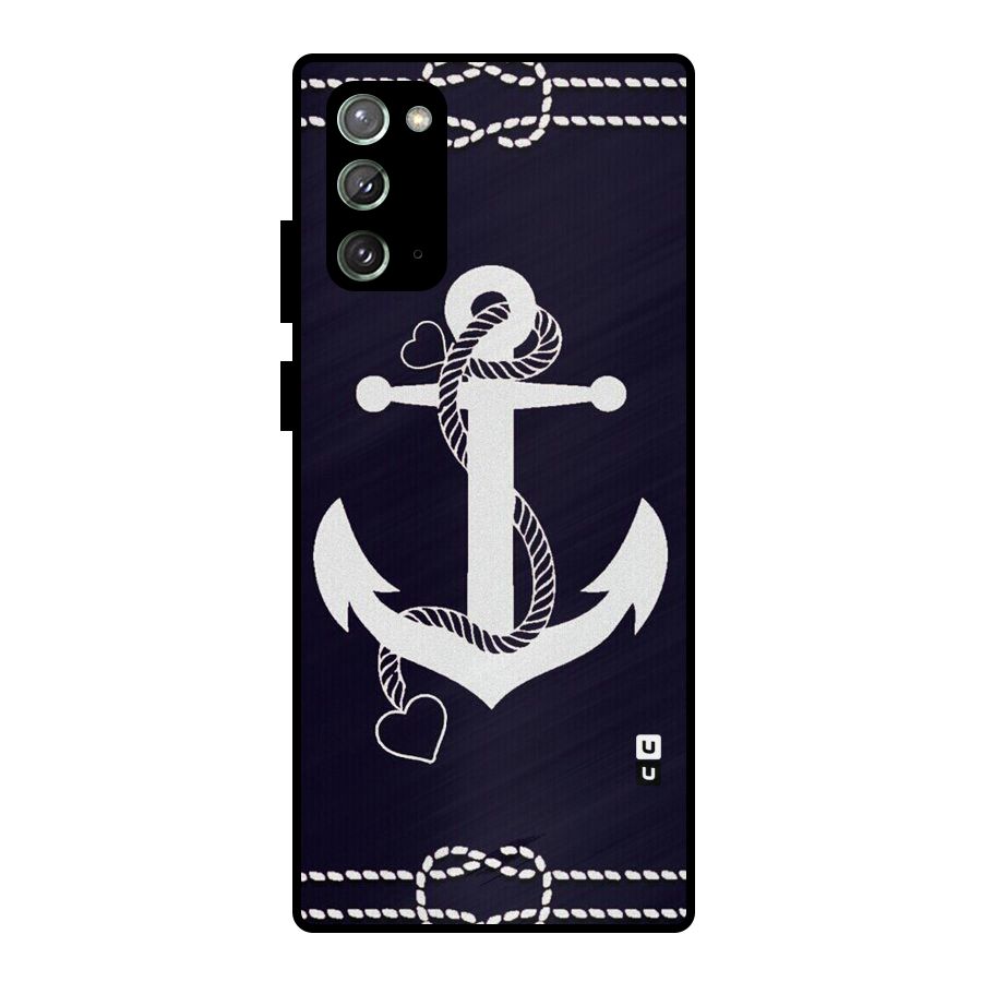 Sail Anchor Metal Back Case for Galaxy Note 20