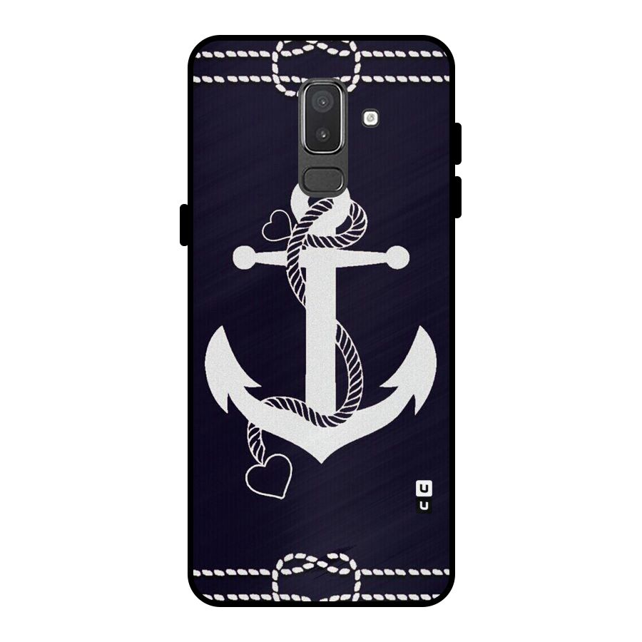 Sail Anchor Metal Back Case for Galaxy On8 (2018)