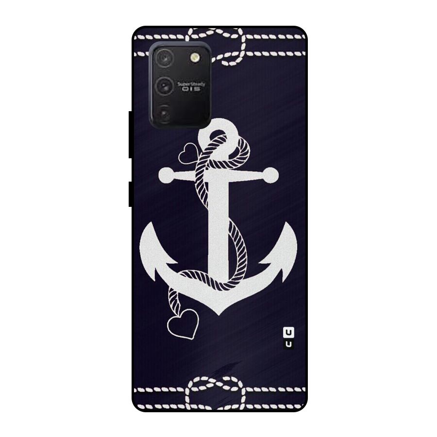 Sail Anchor Metal Back Case for Galaxy S10 Lite