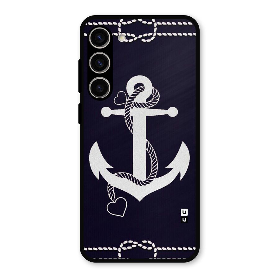 Sail Anchor Metal Back Case for Galaxy S23 Plus