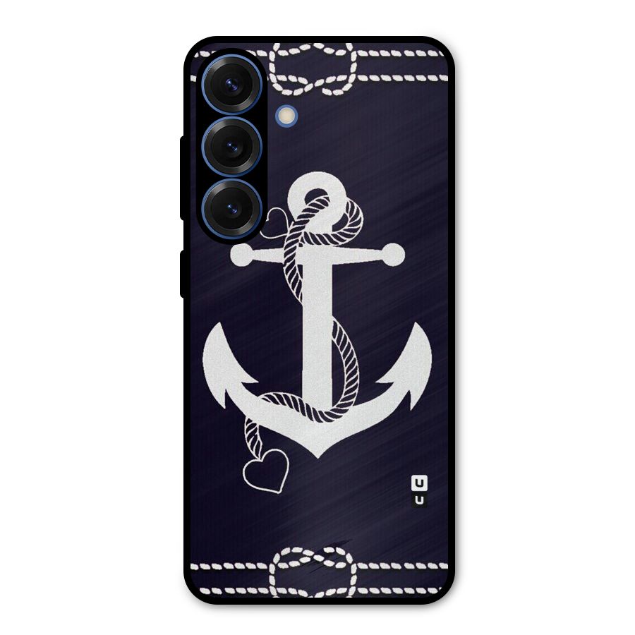 Sail Anchor Metal Back Case for Galaxy S25
