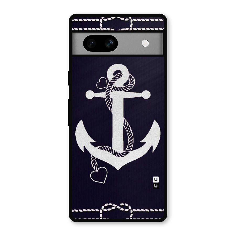 Sail Anchor Metal Back Case for Google Pixel 7a