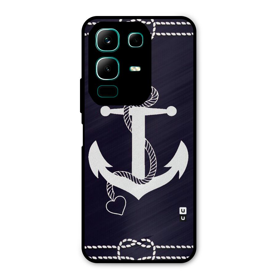 Sail Anchor Metal Back Case for Infinix Note 50x