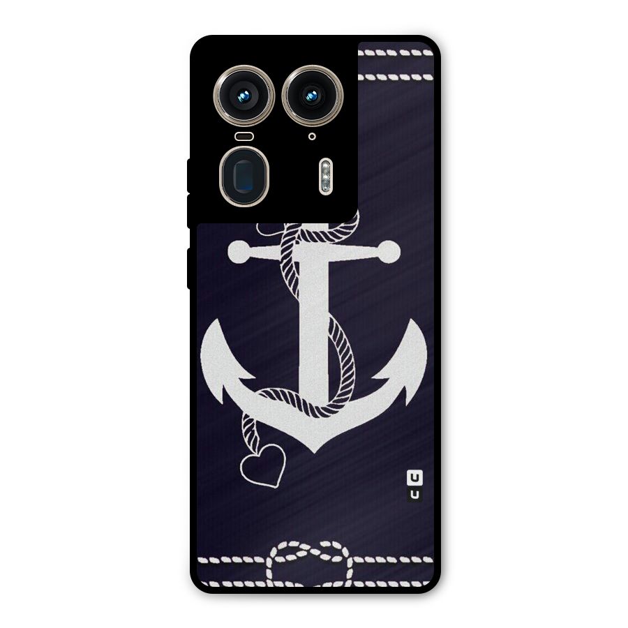 Sail Anchor Metal Back Case for Motorola Edge 50 Ultra
