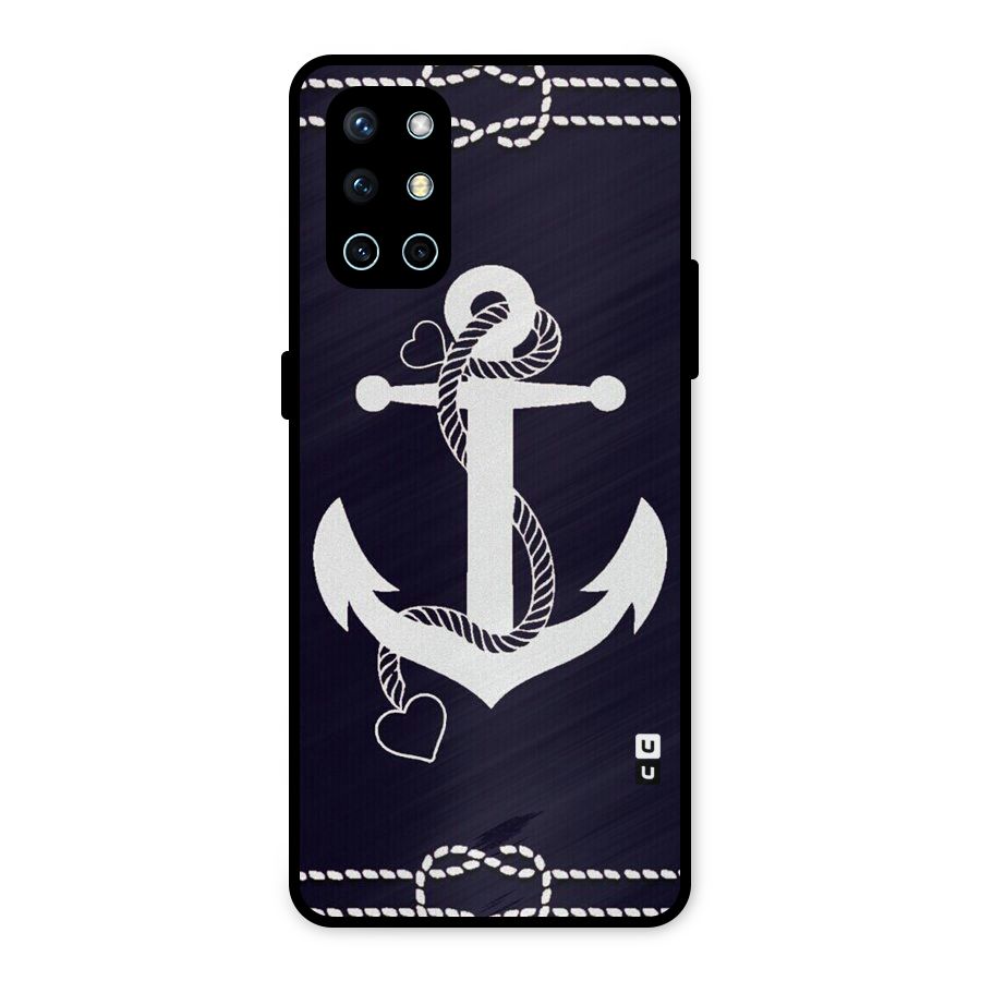 Sail Anchor Metal Back Case for OnePlus 9R