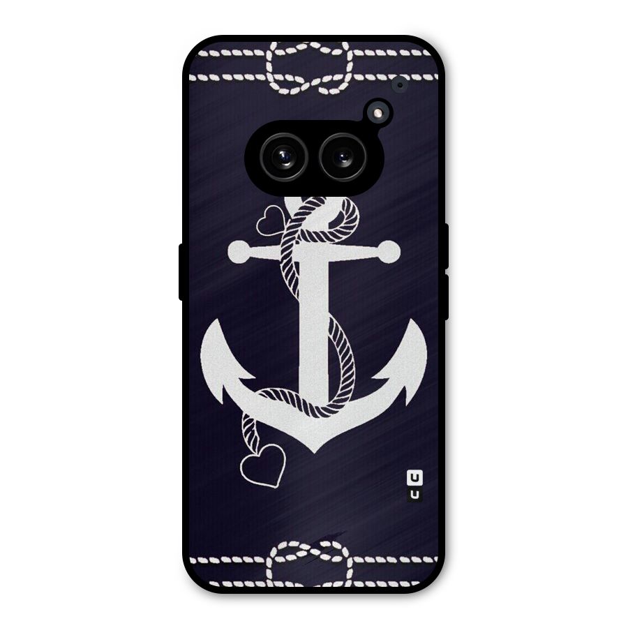 Sail Anchor Metal Back Case for Nothing Phone 2a