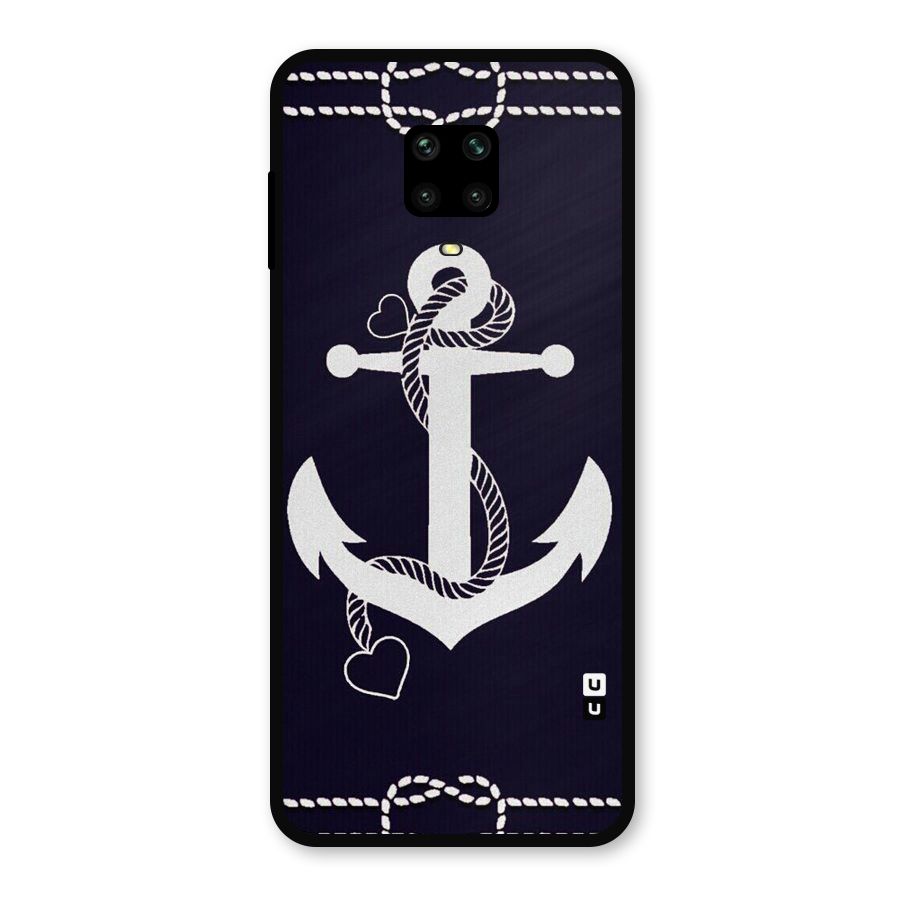 Sail Anchor Metal Back Case for Poco M2