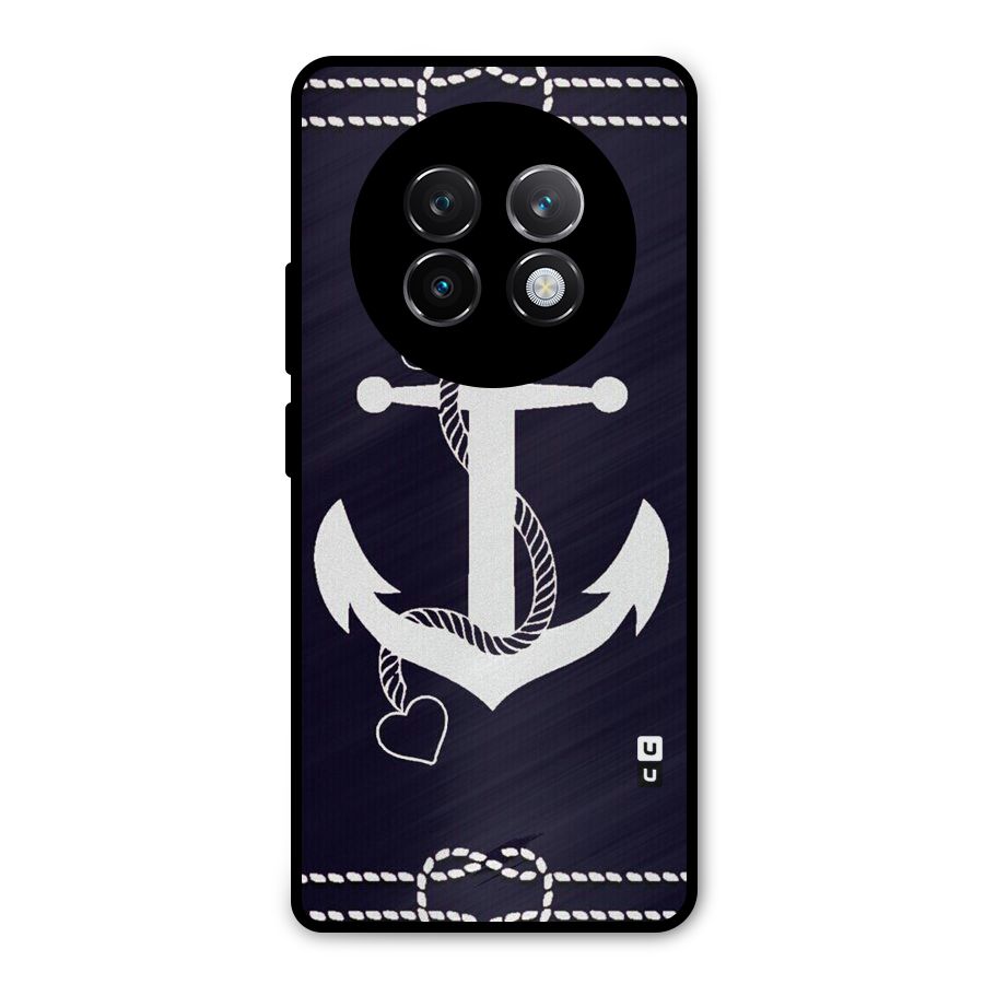 Sail Anchor Metal Back Case for Realme 13 Plus