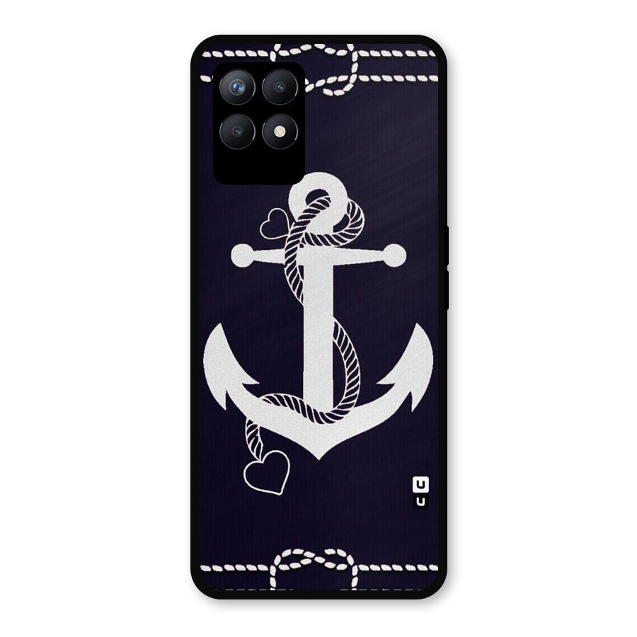Sail Anchor Metal Back Case for Realme Narzo 50