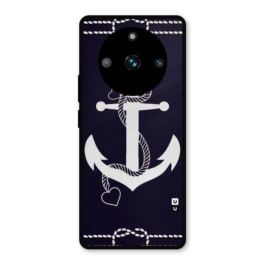 Sail Anchor Metal Back Case for Realme Narzo 60 Pro