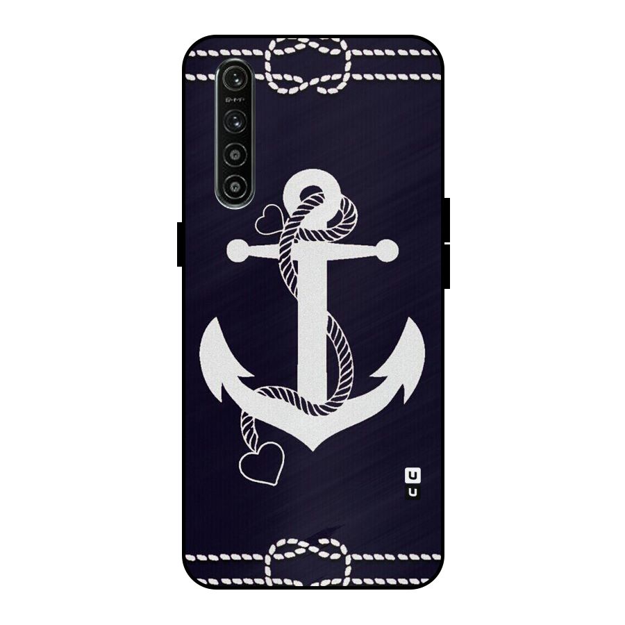 Sail Anchor Metal Back Case for Realme XT