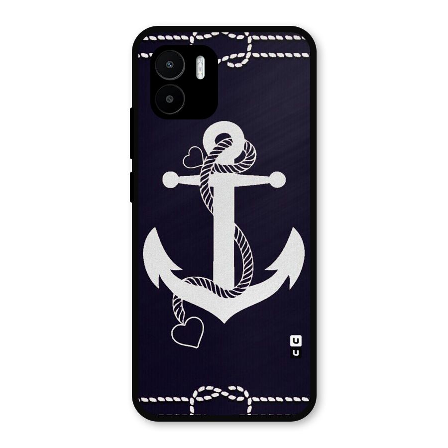 Sail Anchor Metal Back Case for Redmi A2