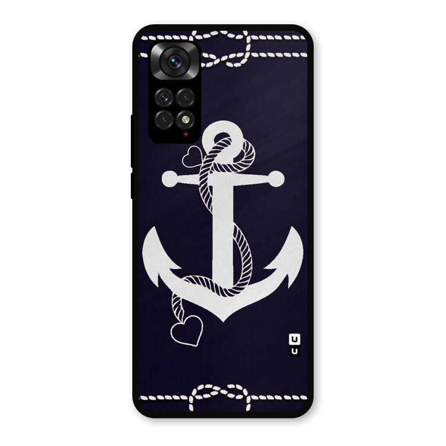 Sail Anchor Metal Back Case for Redmi Note 11s