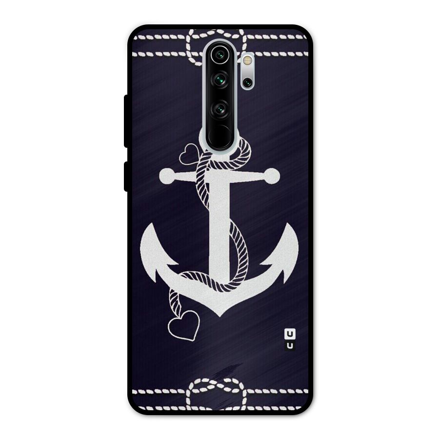 Sail Anchor Metal Back Case for Redmi Note 8 Pro