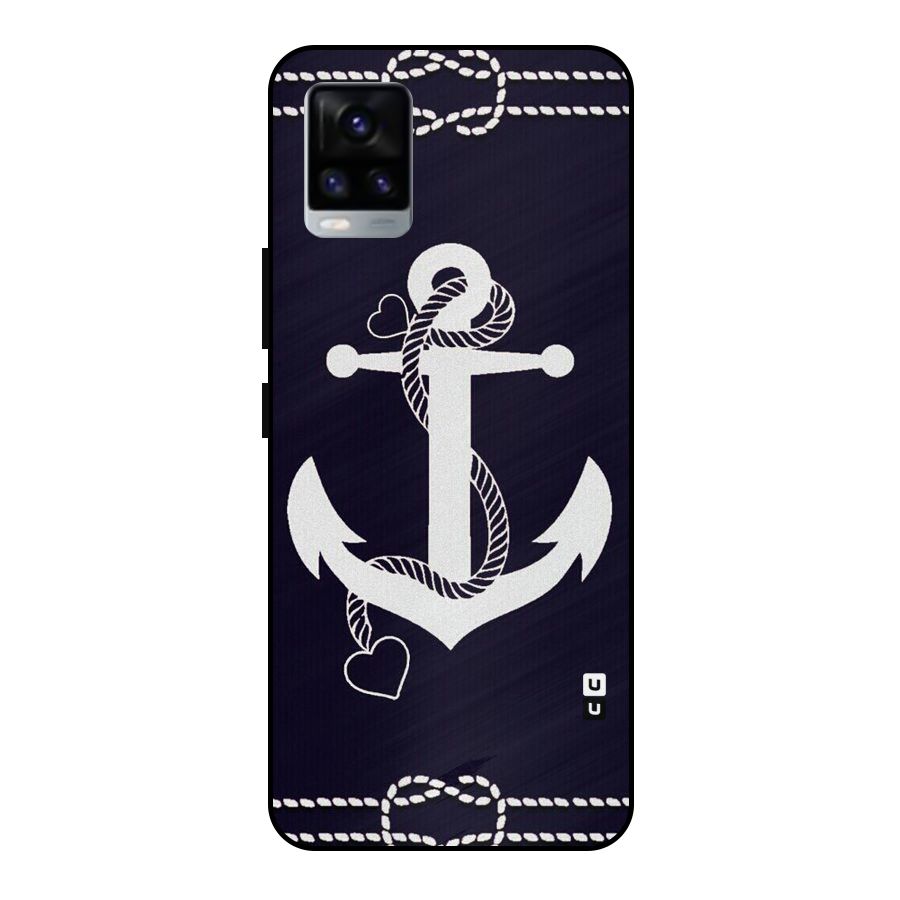 Sail Anchor Metal Back Case for Vivo V20
