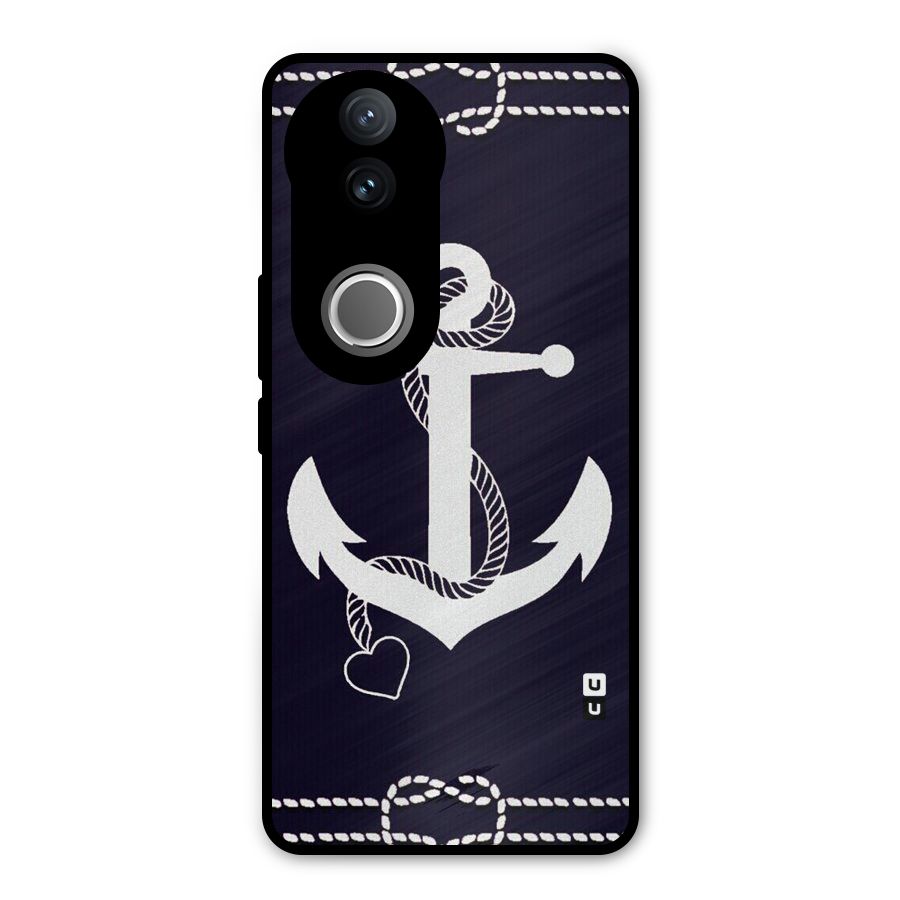Sail Anchor Metal Back Case for Vivo V50