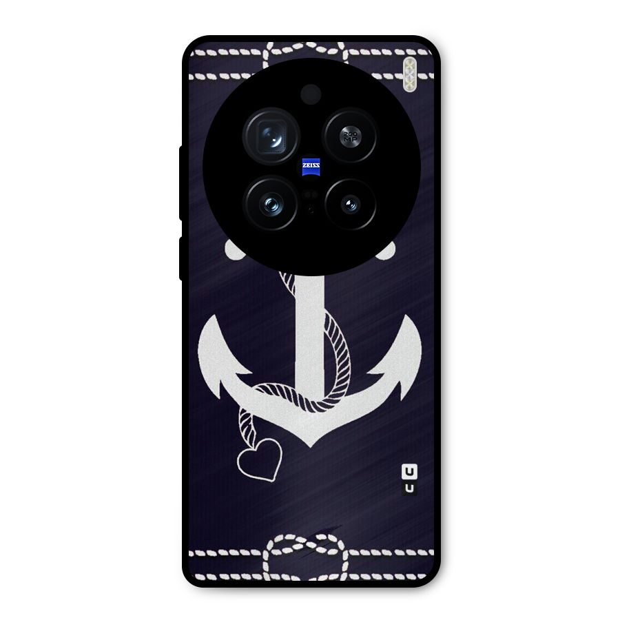 Sail Anchor Metal Back Case for Vivo X200 Pro