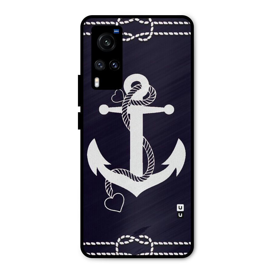 Sail Anchor Metal Back Case for Vivo X60