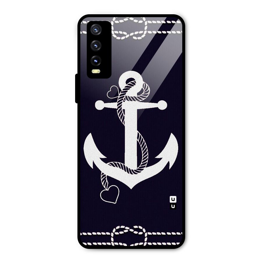 Sail Anchor Metal Back Case for Vivo Y20t