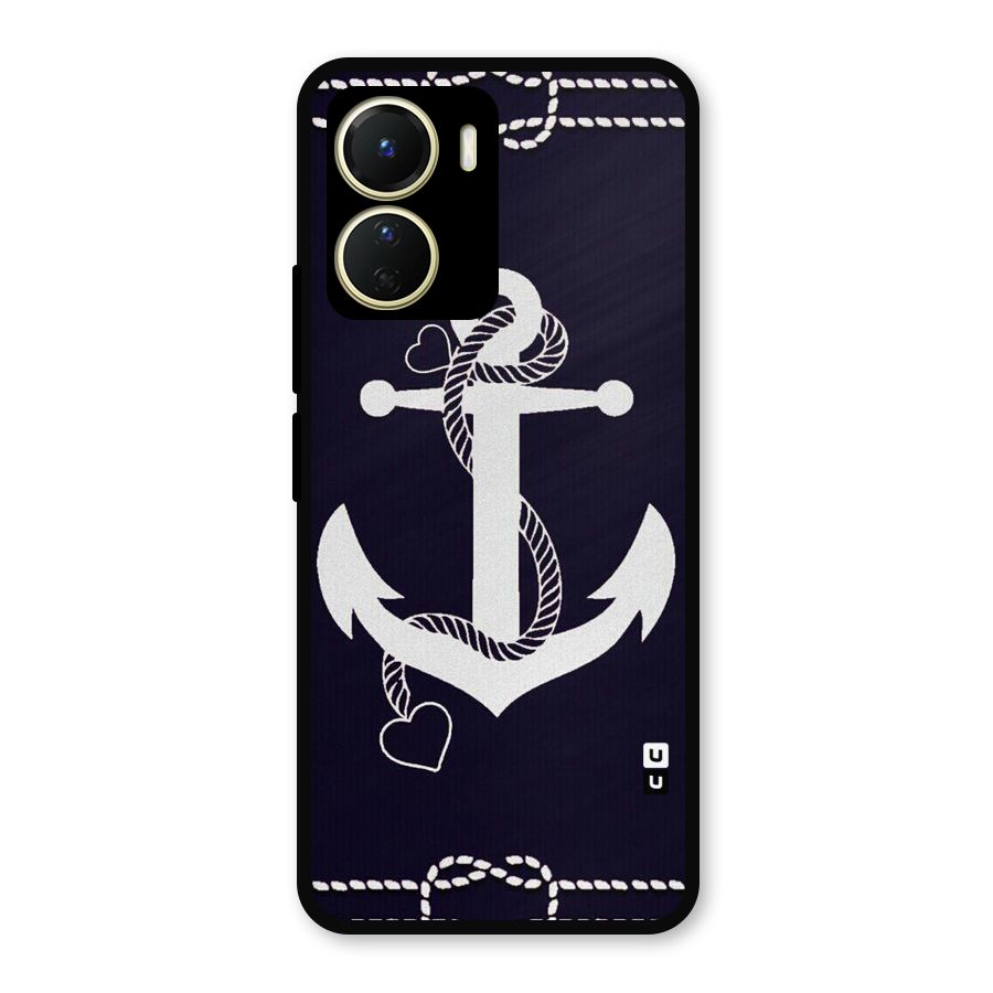 Sail Anchor Metal Back Case for Vivo Y56