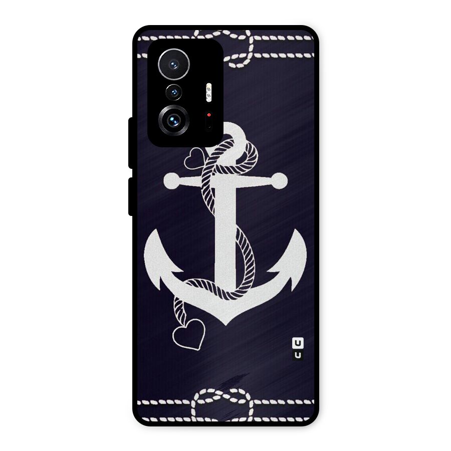 Sail Anchor Metal Back Case for Xiaomi 11T Pro