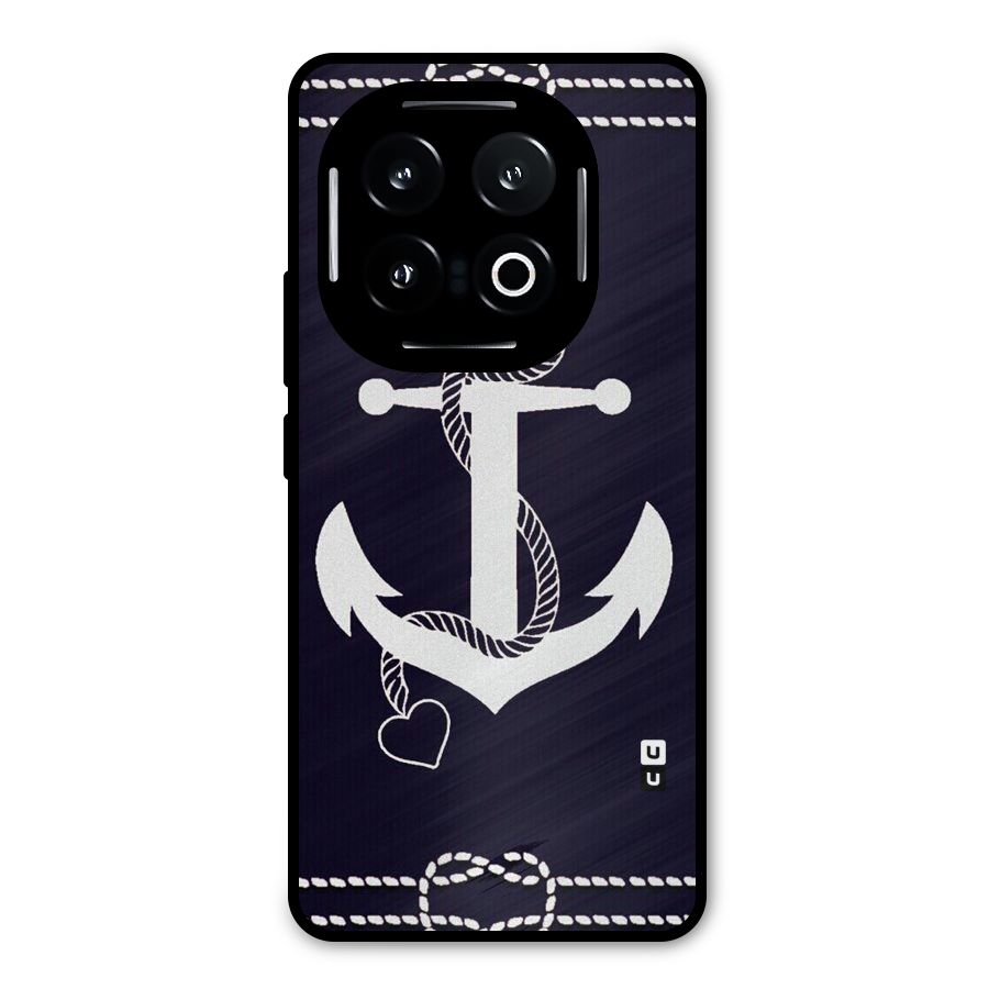 Sail Anchor Metal Back Case for iQOO 13