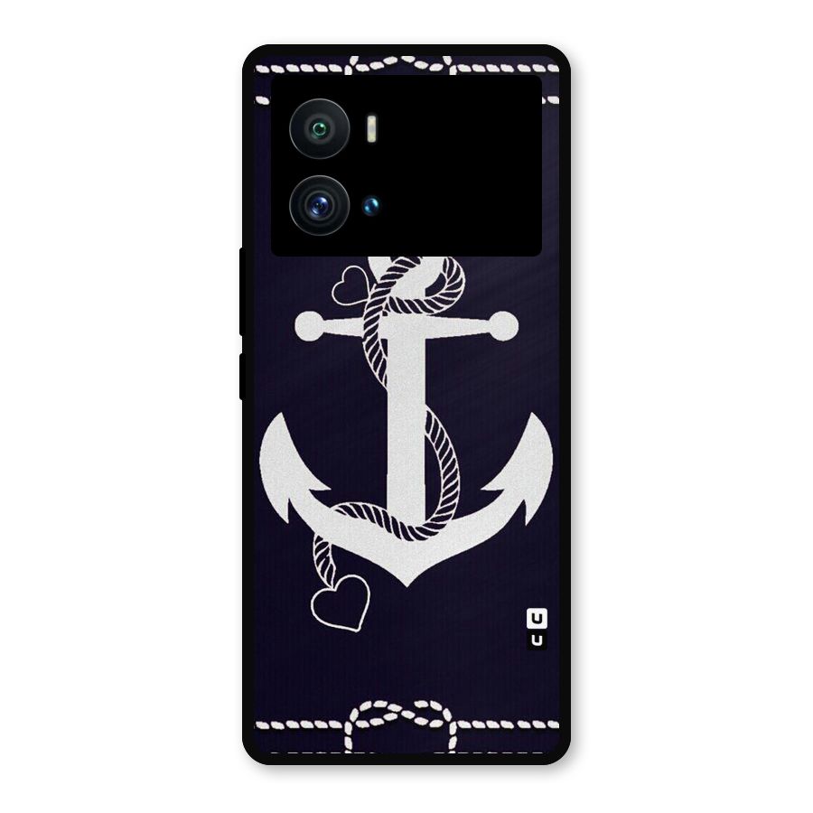 Sail Anchor Metal Back Case for iQOO 9 Pro