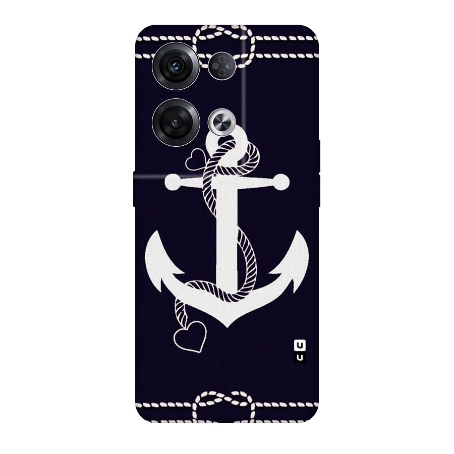 Sail Anchor Original Polycarbonate Back Case for Oppo Reno8 Pro 5G