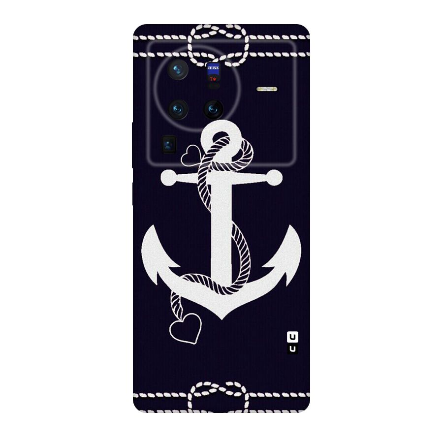 Sail Anchor Original Polycarbonate Back Case for Vivo X80