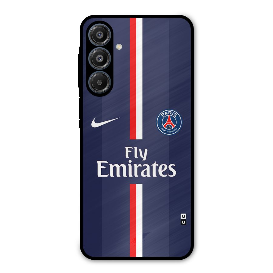 Saint Paris Jersey Metal Back Case for Galaxy A16 5G