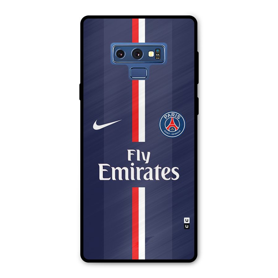 Saint Paris Jersey Metal Back Case for Galaxy Note 9