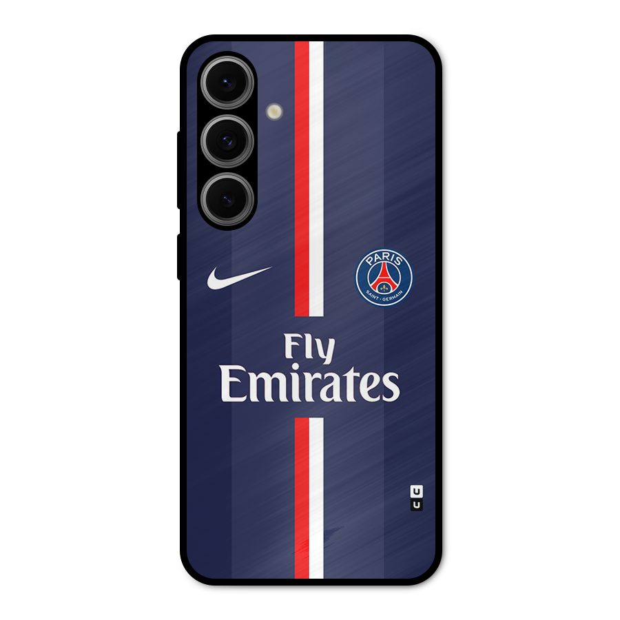 Saint Paris Jersey Metal Back Case for Galaxy S24 FE