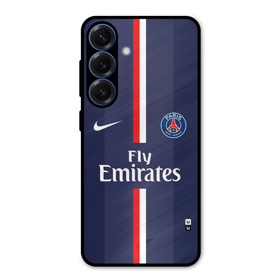 Saint Paris Jersey Metal Back Case for Galaxy S25