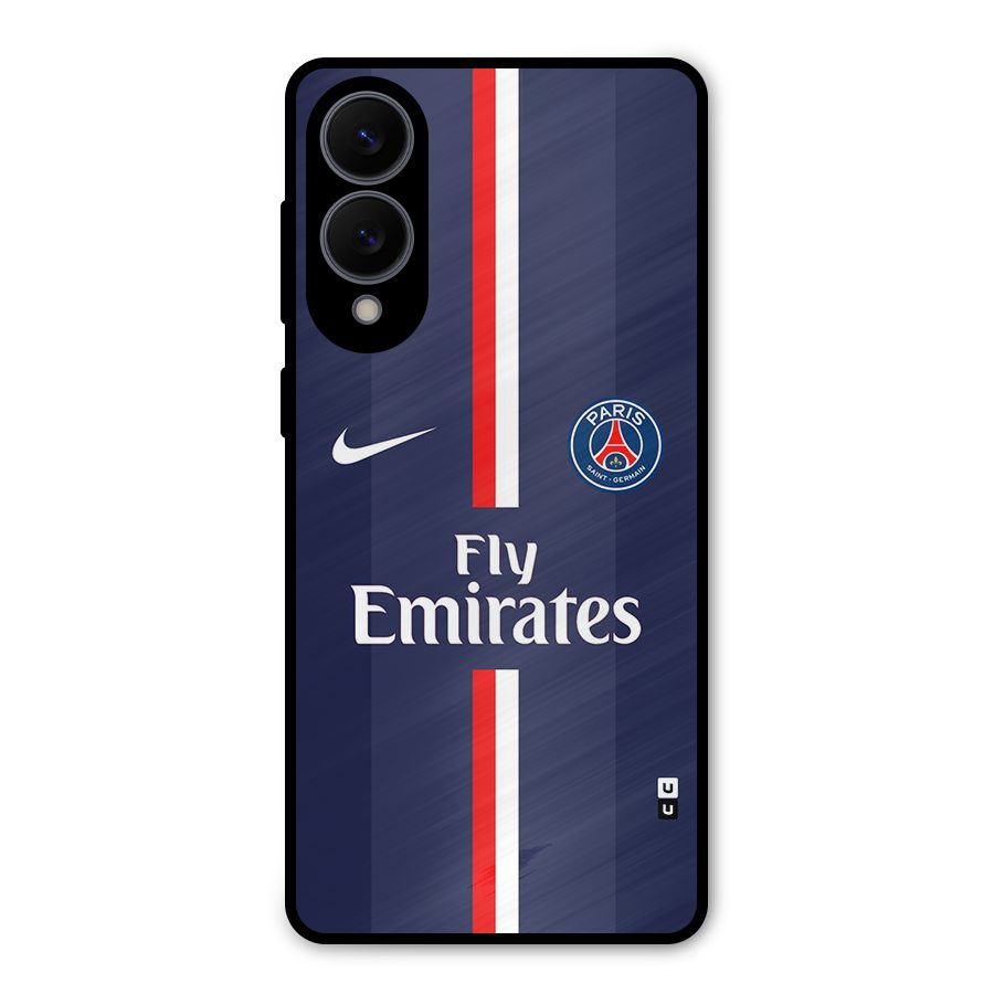 Saint Paris Jersey Metal Back Case for Galaxy S25 Edge