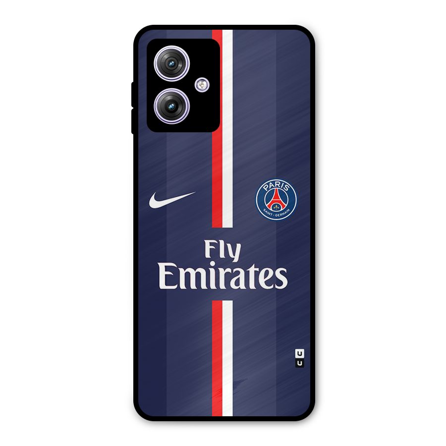 Saint Paris Jersey Metal Back Case for Moto G64