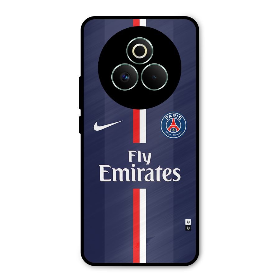 Saint Paris Jersey Metal Back Case for Realme P3 Pro