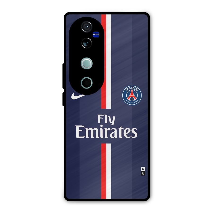 Saint Paris Jersey Metal Back Case for Vivo V40