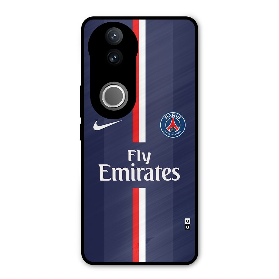 Saint Paris Jersey Metal Back Case for Vivo V50e