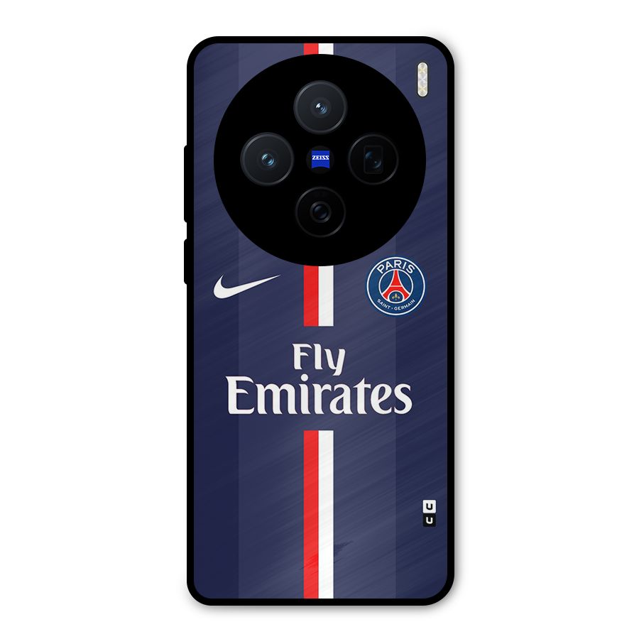 Saint Paris Jersey Metal Back Case for Vivo X200