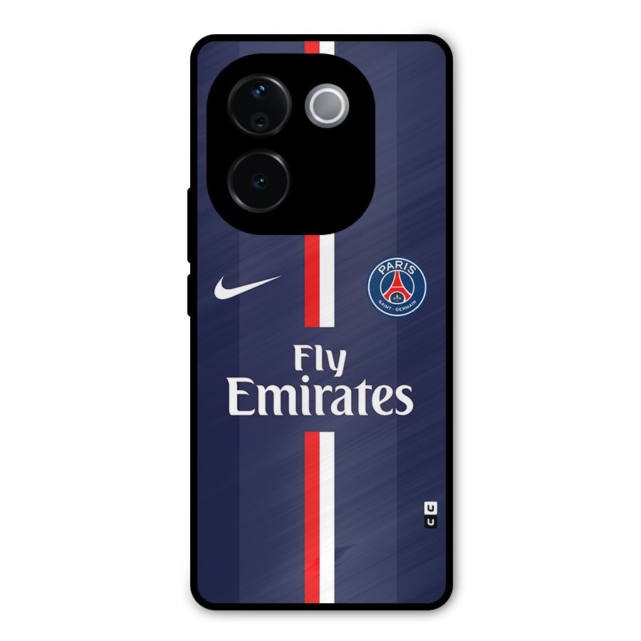 Saint Paris Jersey Metal Back Case for iQOO Z9s Pro