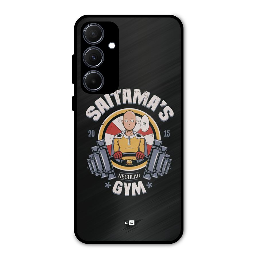 Saitama Gym Metal Back Case for Galaxy A35