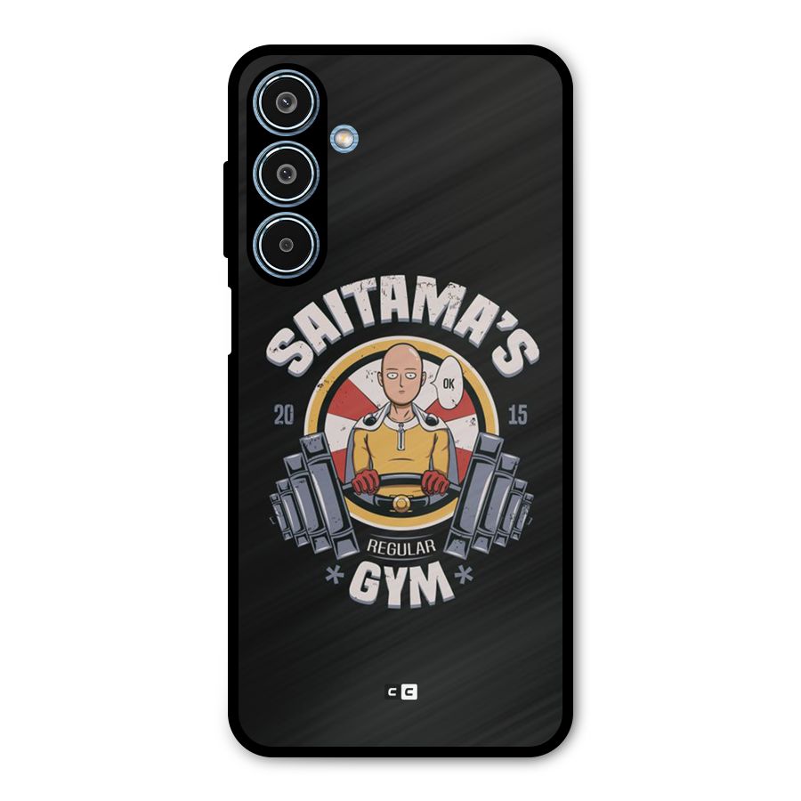 Saitama Gym Metal Back Case for Galaxy M35