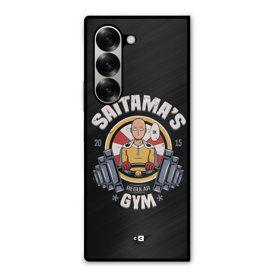 Saitama Gym Metal Back Case for Galaxy Z Fold6