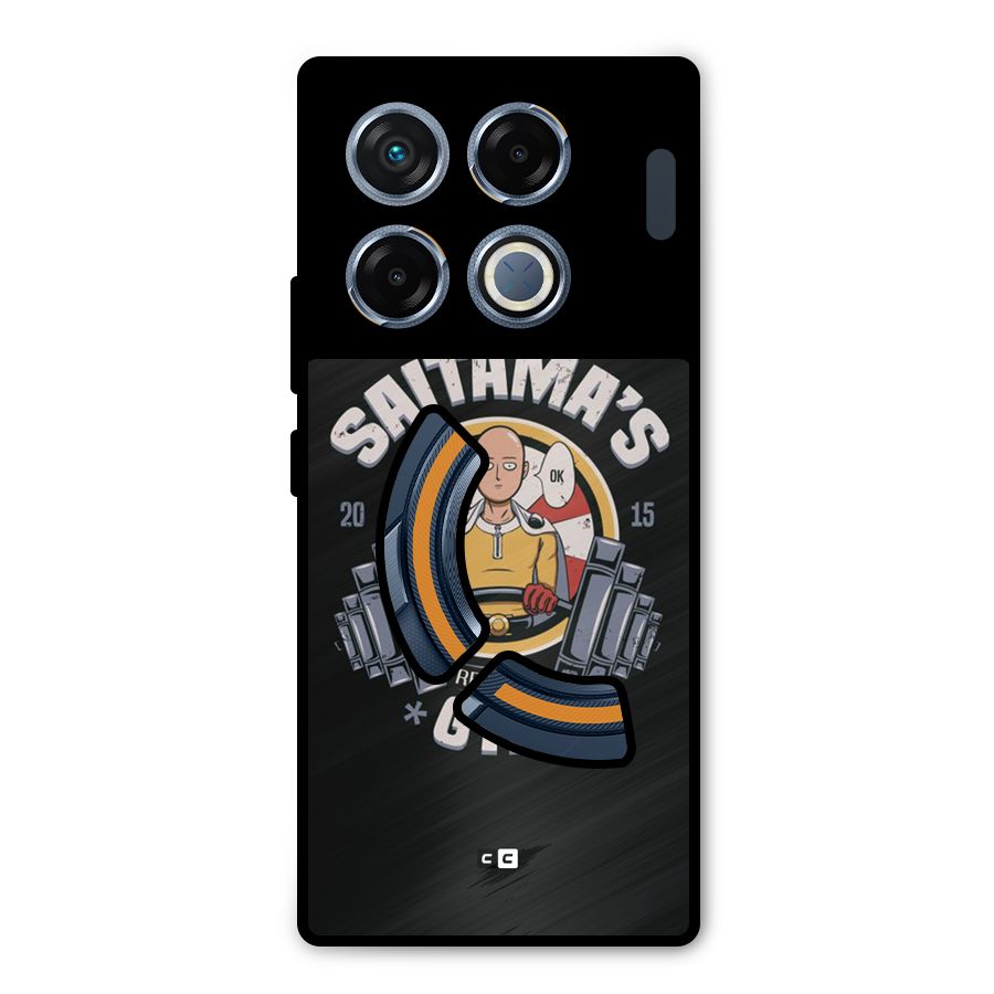 Saitama Gym Metal Back Case for Infinix GT 20 Pro